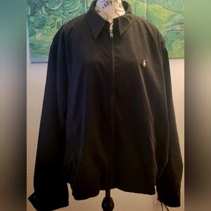Polo by Ralph Lauren Men's Dark Jacket with Logo